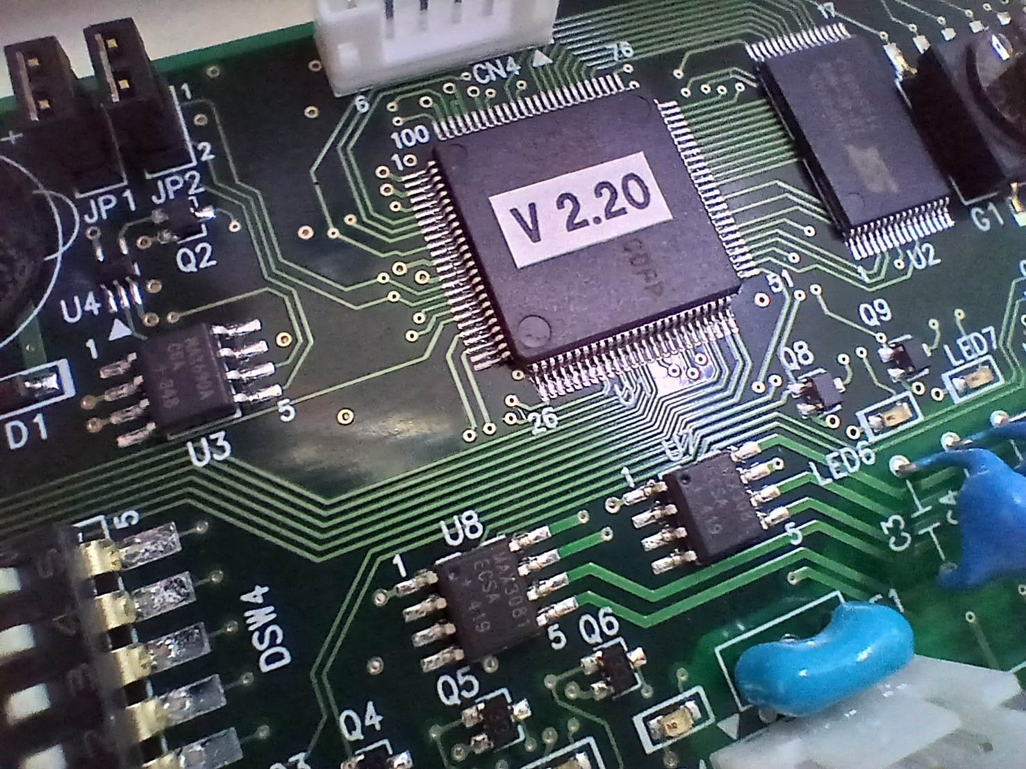 電気錠ユニットの写真